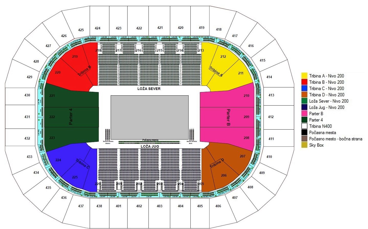 Tickets for KK CRVENA ZVEZDA TELEKOM - Kombank Arena, Beograd ~ Štark Arena