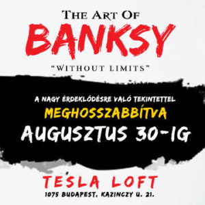 Kupite Vstopnice The Art Of Banksy:Without Limits, Budapest ~ Tesla Loft