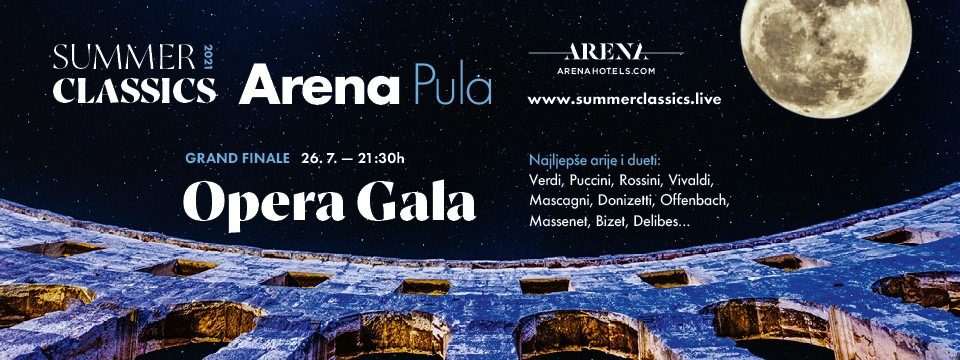 opera gala ljetna klasika 2021 - Ulaznice 