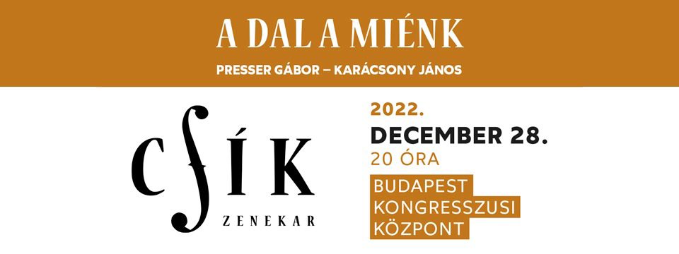 CSík Zenekar - Tickets 