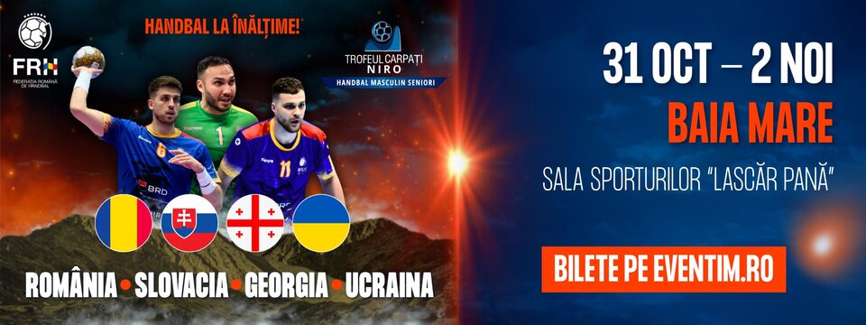 TROFEUL CARPATI NIRO HANDBAL MASCULIN - Tickets 