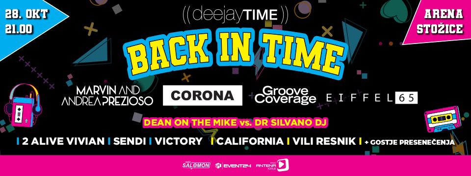 DEEJAYTIME BACK IN TIME - Tickets 