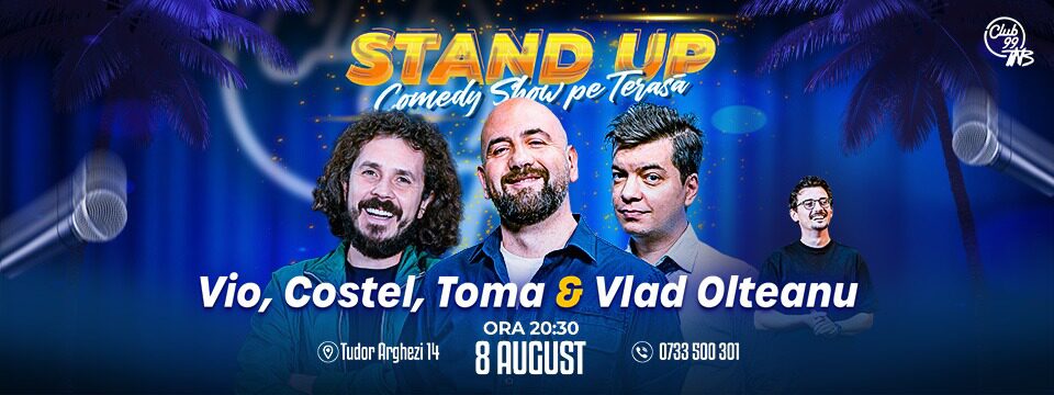Stand Up Comedy la Terasa Club99TNB - Bilete 