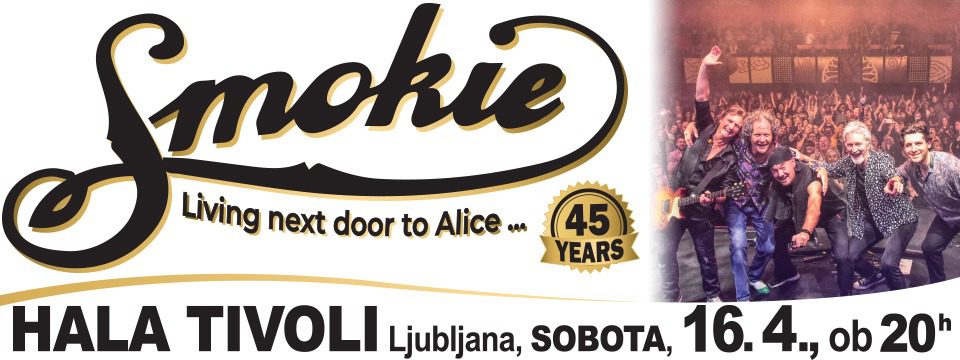 SMOKIE 45. Years - Ulaznice 