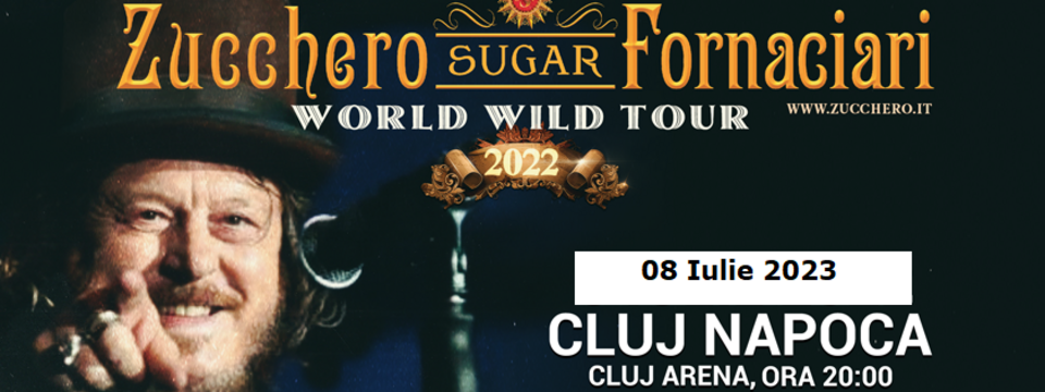 zucchero-cluj-2023 - Tickets 
