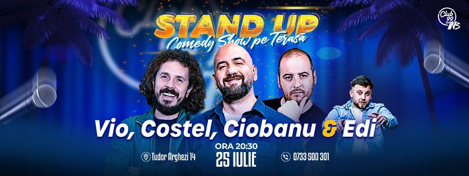 Stand Up Comedy la Terasa Club99TNB - Bilete 