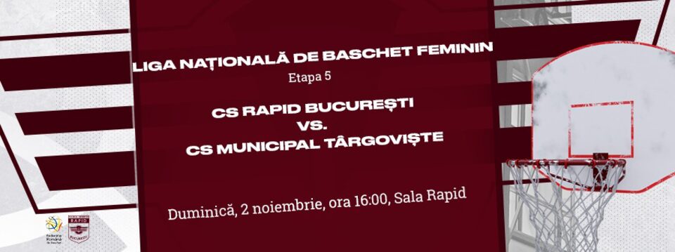 CS Rapid - Baschet Feminin - Tickets 