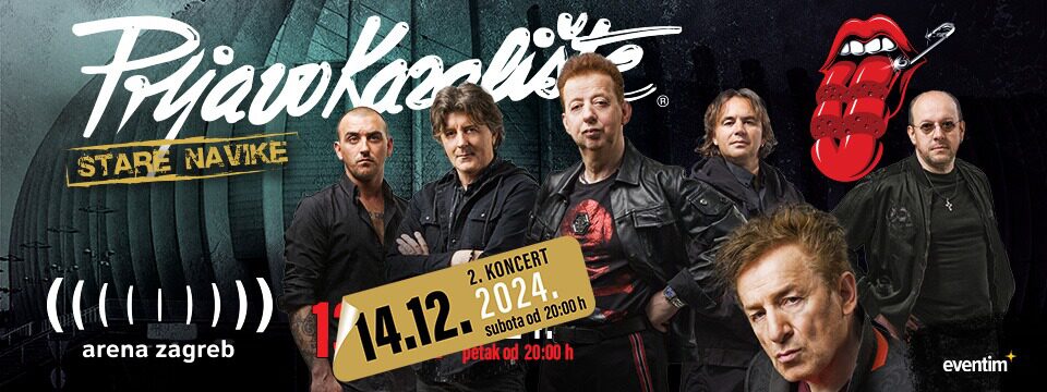 Prljavo Kazalište @ Arena Zagreb - Tickets 