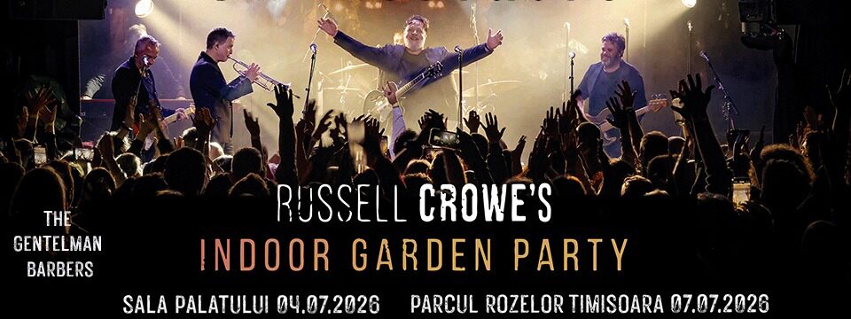 RUSSELL CROWE'S INDOOR GARDEN PARTY