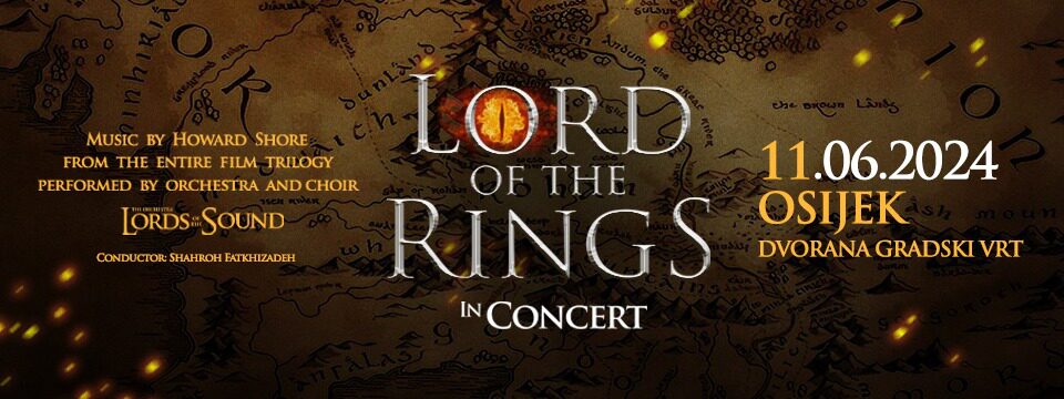 lord of the rings concert osijek - Tickets 