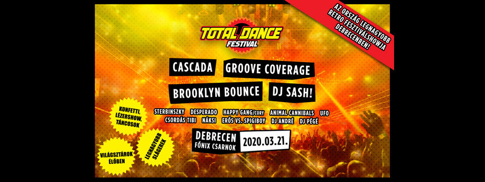 Jegyek Rendelese Total Dance Festival Debrecen Debrecen Fonix Csarnok