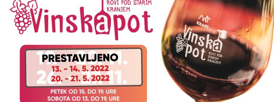 vinska pot kranj 2022 - Vstopnice 