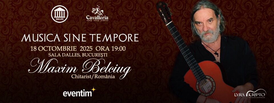 Musica Sine Tempore - Maxim Belciug - Bilete 
