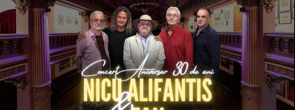 Nicu Alifantis & Zan - Concert Aniversar 30 de ani - Teatrul Godot - Tickets 